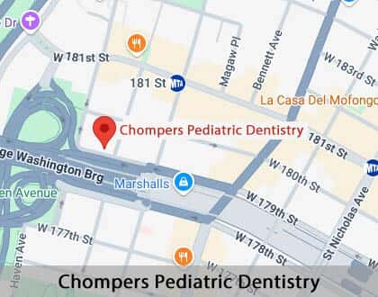 Map image for When To Start Going To the Dentist in New York, NY